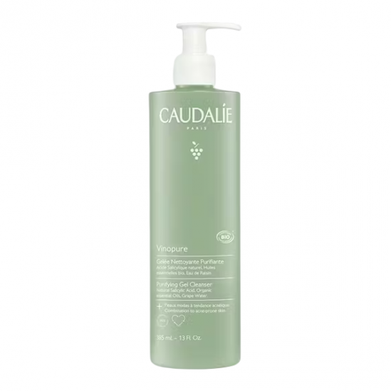 Caudalie Vinopure gelée nettoyante purifiante bio 385ml