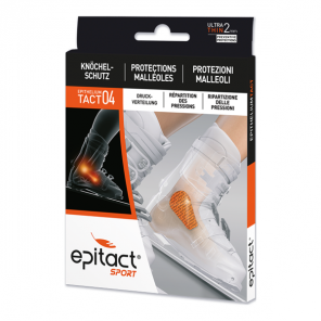 Epitact Sport Protections Tibiales 7,5 x 9,5cm Epithelium Tact 03