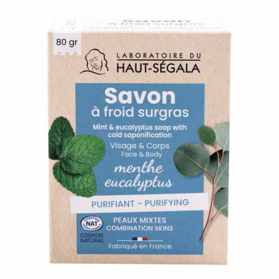 Haut-Ségala savon patchouli exfoliant bio 80gr
