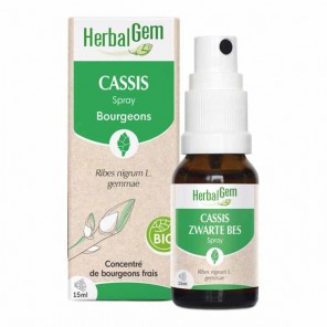 Herbalgem Cassis Bourgeons spray bio 15ml