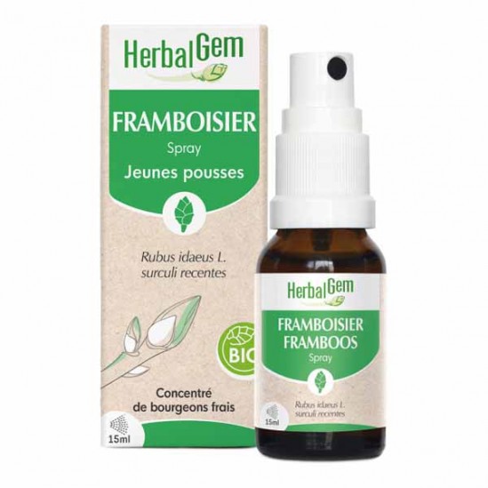 Herbalgem Framboisier spray Jeunes pousses 15ml