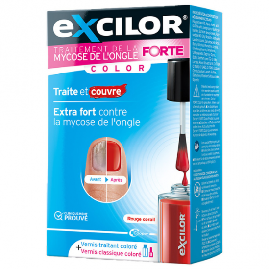 Excilor Extra Fort traitement de la mycose de l'ongle   Color Nude 30ml