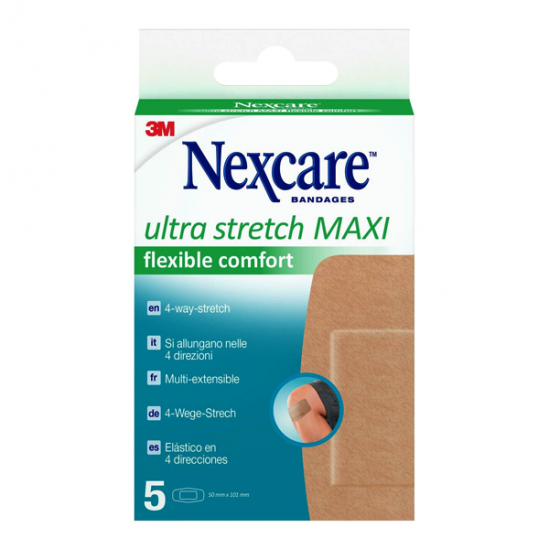 Nexcare Ultra Stretch Maxi 5 pansements flexibles