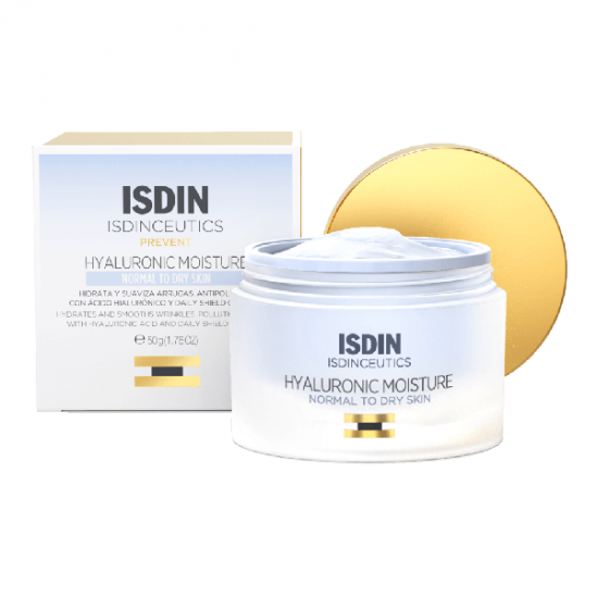 ISDIN Prevent Hyaluronic Moisture peau normale à sèche recharge 50gr