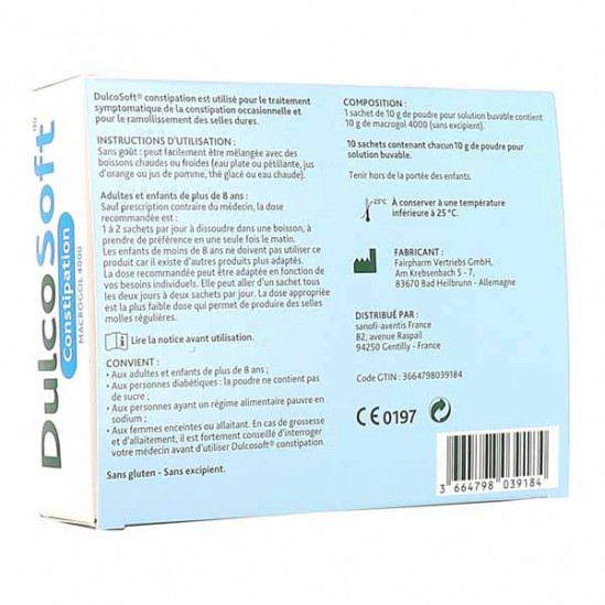 DulcoSoft Estreñimiento 10...