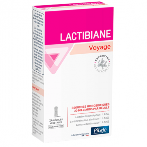 Pileje Lactibiane voyage 14 cápsulas