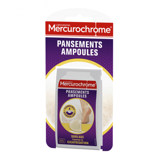 Mercurochrome Cicatrisation Active 6 pansements Mercurochrome Cicatrisation Active 6 pansements