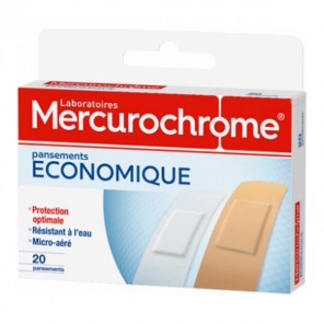 Mercurochrome Cicatrisation Active 6 pansements