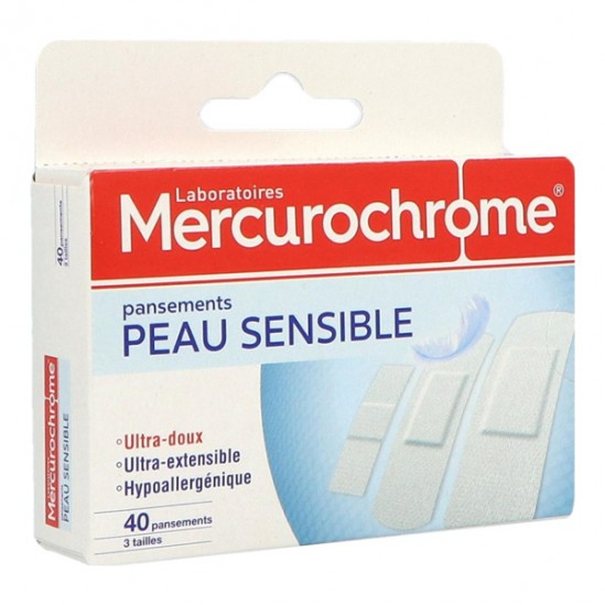 Mercurochrome Cicatrisation Active 6 pansements Mercurochrome Cicatrisation Active 6 pansements