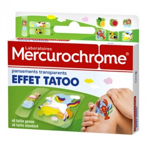 Mercurochrome pansements à base de Bambou 18 unités