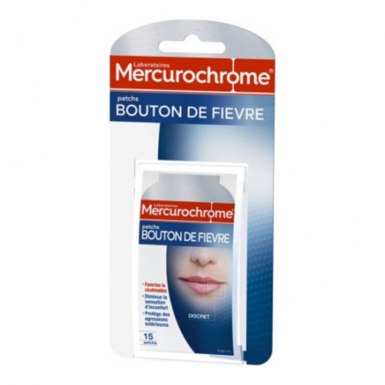 Mercurochrome pansements à base de Bambou 18 unités