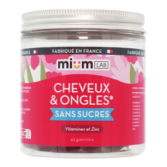 Mium Lab Cheveux & Ongles 42 gummies