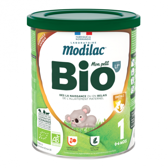 Modilac Mon petit bio LF+ 0-6 mois 800gr