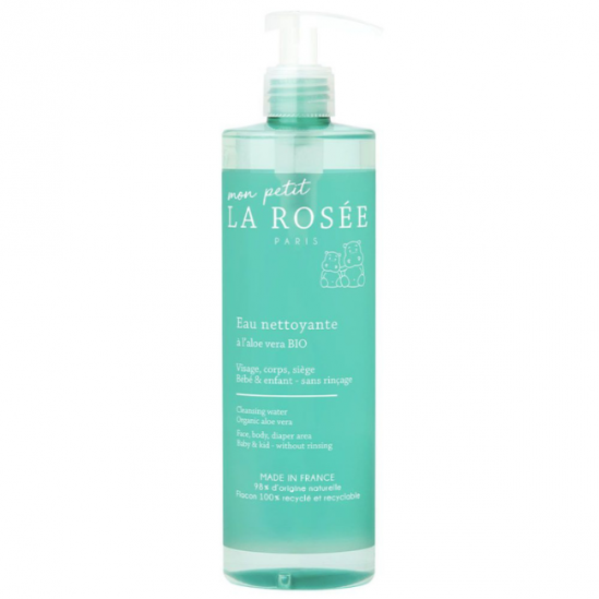 La Rosée Eau Nettoyante bébé et enfants  à l'Aloé Vera bio 400ml