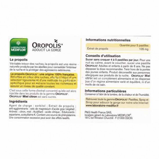 Mediflor Oropolis Chupete...