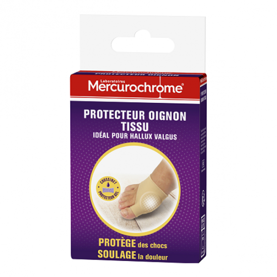 Mercurochrome Protecteur Oignon Tissu