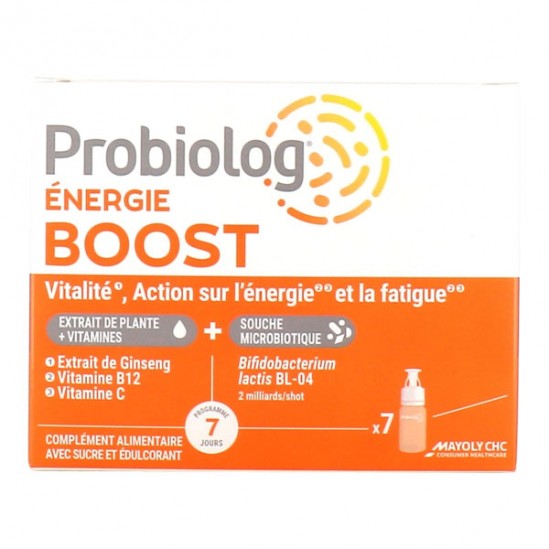 Probiolog Énergie Boost programme 7 jours