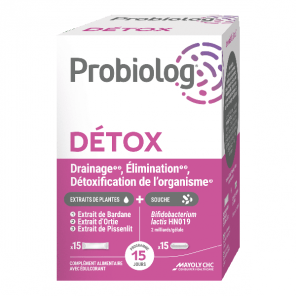 Probiolog Détox 15 sachets + 15 gélules