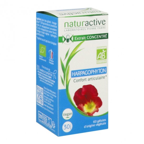 Naturactive harpagophyton bio 60 gélules