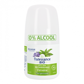 Natessance déo 24h rechargeable Verveine bio 50ml