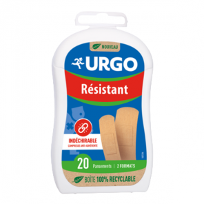 Urgo Résistant 20 pansements indéchirables