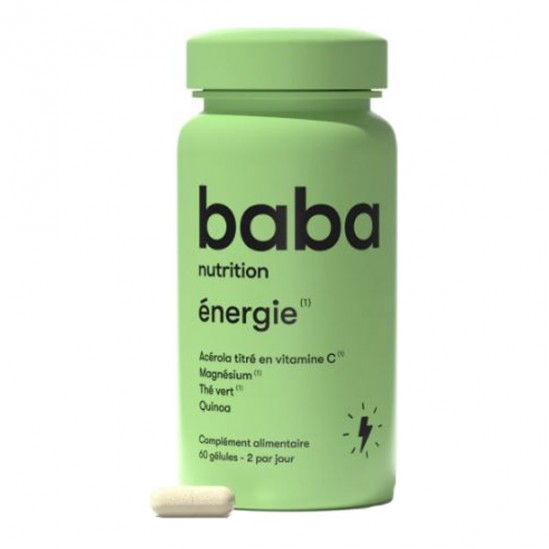Baba nutrition Énergie 60 gélules