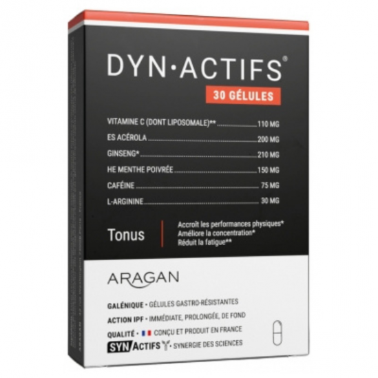 Aragan synactifs dynactifs 30 gélules Aragan synactifs dynactifs 30 gélules