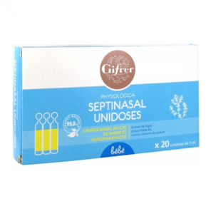 Gifrer Physiologica Lavado nasal septinasal 20 monodosis de 5 ml