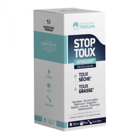 Prescription Nature Stop Toux sirop 125ml
