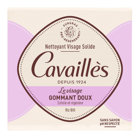 Rogé Cavaillès Gommant Doux nettoyant visage solide 70gr