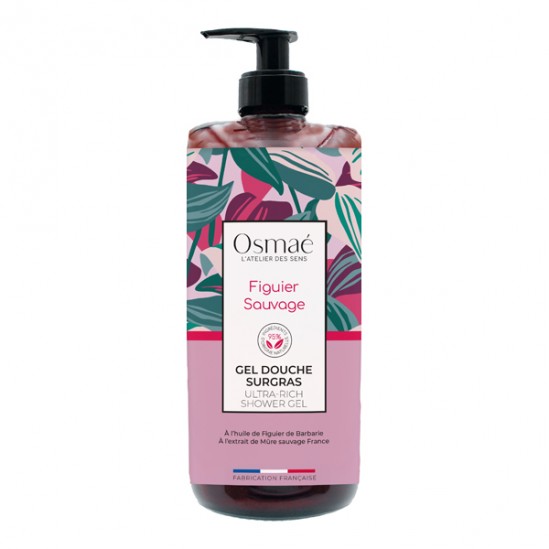 Osmaé Thé Vert Rafraîchissant gel douche bio 1L