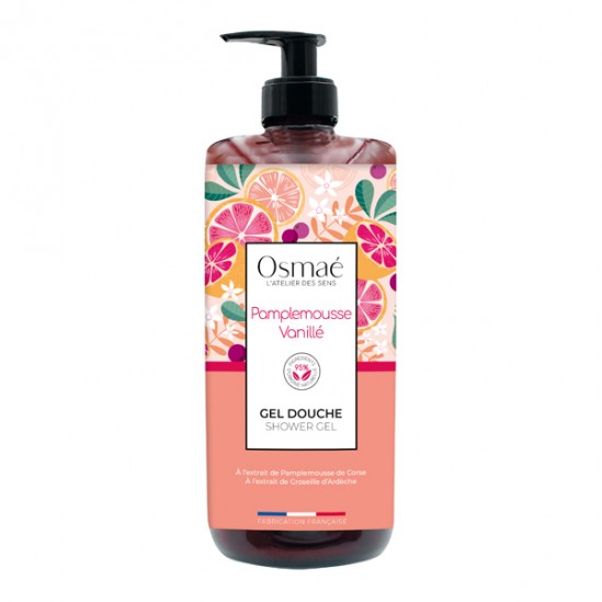 Osmaé Pamplemousse Vanillé gel douche 1L