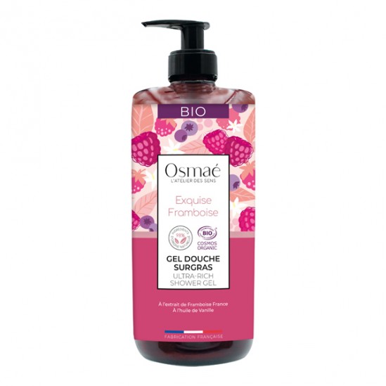 Osmaé Exquise Framboise gel douche surgras 1L