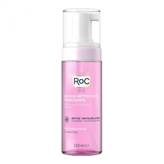 ROC mousse nettoyante énergisante 150ml