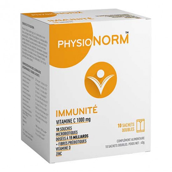 Physionorm Immunité 10 sachets doubles
