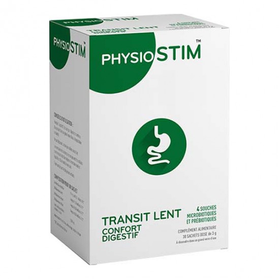 Physionorm Physiostim transit lent confort digestif 30 sachets