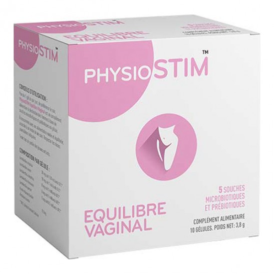 Physionorm Physiostim équilibre vaginal 10 gélules