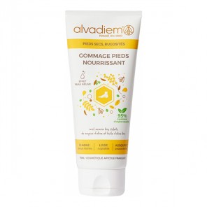 Alvadiem gommage pieds nourrissant au miel d'acacia bio 75ml