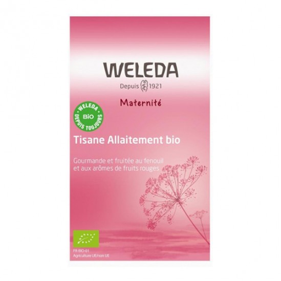 Weleda tisane allaitement fruits rouges 20 sachets x 2gr