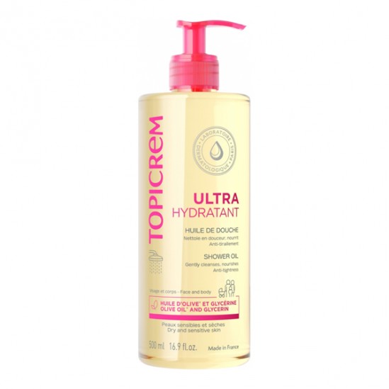 Topicrem Ultra Hydratant huile de douche 500ml
