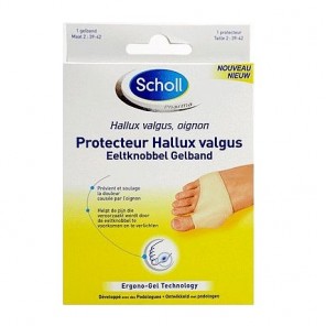 Protector Scholl Hallux Valgus talla 2 x 1
