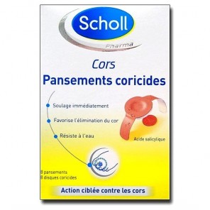 Scholl Coricida Maíz Apósitos x 8