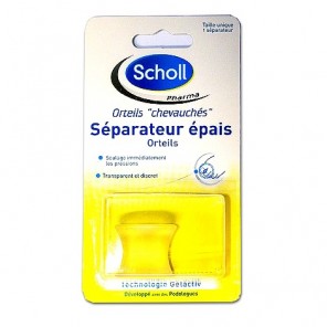 Scholl Separador grueso de dedos x 3