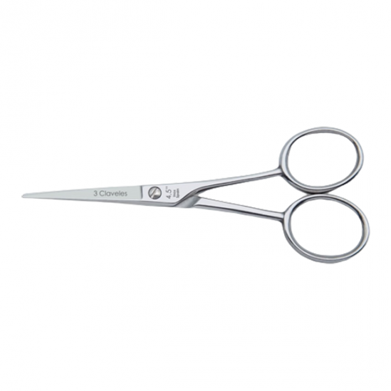 3 Claveles ciseaux moustache droit 11,5 cm