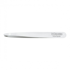3 Claveles pince à épiler Crabe Inox 10cm