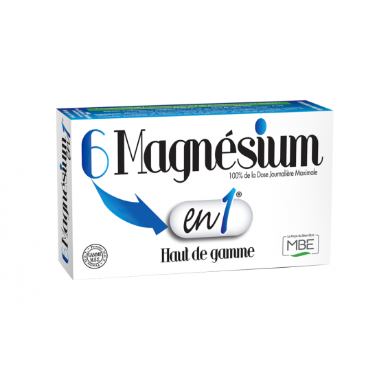 MBE 6 Magnésium en 1 - 60 gélules