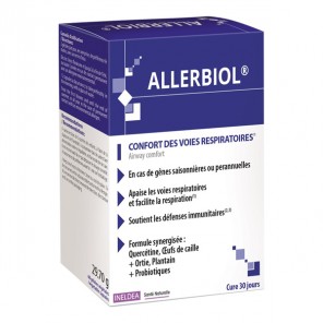 Ineldea Allerbiol confort des voies respiratoires 60 gélules végétales