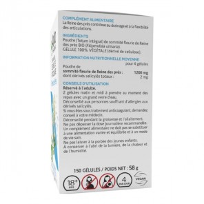 Arkopharma Arkogélules reine des près bio 150 gélules