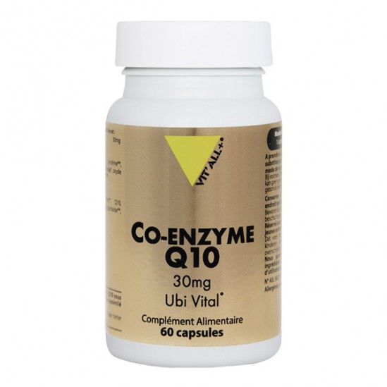 Vit'all+ Co-Enzyme Q10 Ubi Vital 30mg 30 capsules