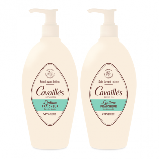 Rogé Cavaillès soin lavant intime fraîcheur lot de 2 x 500ml